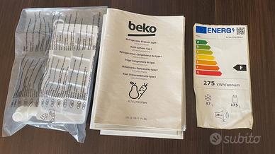 Frigorifero combinato Beko 270L, bianco