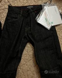Jeans dainese con protezioni alle ginocchia (donna