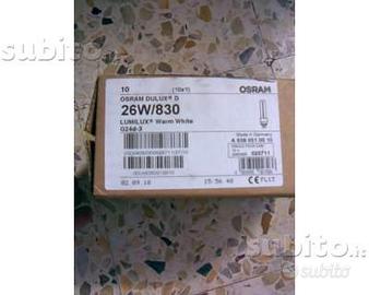 Lampade Osram Dulux D, 26 W./830, 10 pz