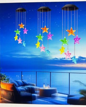 Campana Eolica Luminosa Stelle Marine