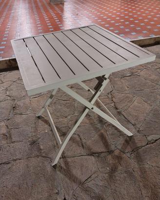 Splendido tavolo in alluminio da giardino