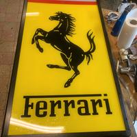 insegna luminosa  ferrari