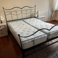 Letto matrimoniale in ferro