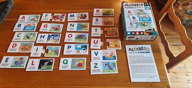 alfabeto con storielle Headu puzzle
