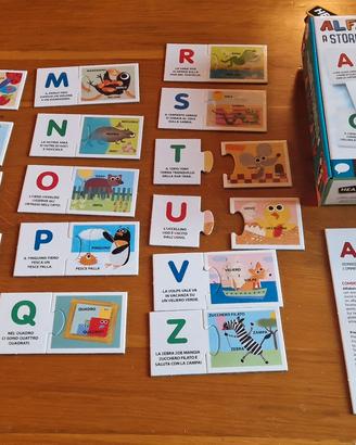 alfabeto con storielle Headu puzzle