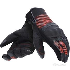 Guanti Moto Dainese FULMINE D-DRY Nero/Rosso