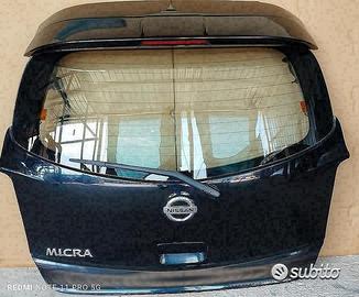 Nissan Micra K13 portellone porta e ricambi vari