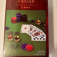 Gioco Las Vegas Drinking Poker Set