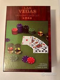 Gioco Las Vegas Drinking Poker Set