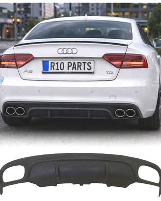DIFFUSORE AUDI A5 COUPE CABRIO 07-11 LOOK DTM RS