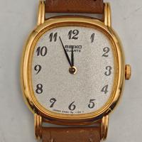 Orologio Al Quarzo Seiko 2P20-5610 Donna Vintage