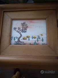 2 quadri con cornici
