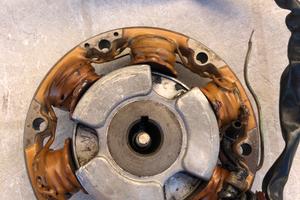 Alternatore  e rotore honda GL / CL / XL 125 - 200