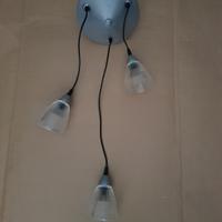 Lampadario a sospensione 3 luci attacco E/14