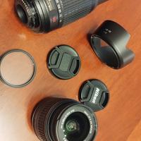 NIKON - set obiettivi 18-55 / 55-200