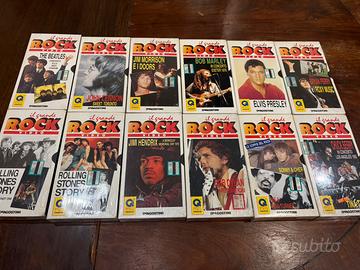 Videocassette “Il grande rock” De Agostini