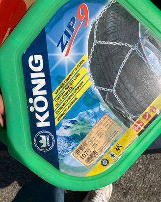 Catene da neve König ZIP 9 – misura 1070 – 9 mm