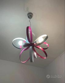 Lampadario camera da letto ragazze DueP Stella