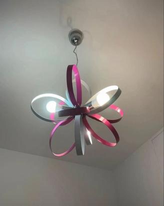 Lampadario camera da letto ragazze DueP Stella
