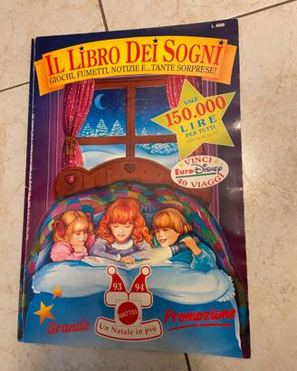 Libro “ Il Libro Dei Sogni” Mattel Toys 1993