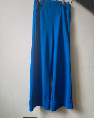 Pantaloni morbidi blu