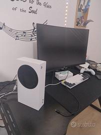  Xbox serie s monitor 250hz 2 joystik 