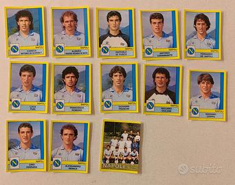 NAPOLI Lotto Figurine Panini anno 1988-89