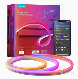 Govee RGBIC LED Neon Rope Light 10ft Length