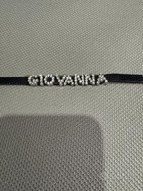 Bracciale personalizzato con nome Giovanna