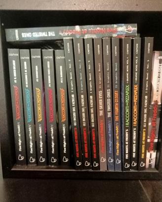 Collezione libri Five night at Freddy 