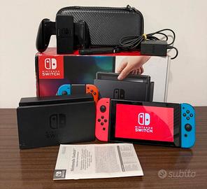 Nintendo Switch Completa + Accessori e Scatola