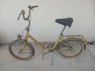 bici tipo graziella pieghevole 
