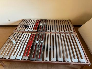 Coppia reti a doghe elettriche motorizzate