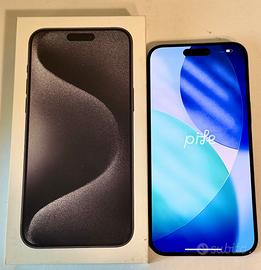 Iphon 15 Pro Max 256 Giga usato