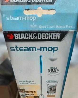 Black & Decker Steam-Mop - Scopa a vapore 