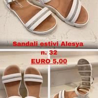 Sandali estive misura 32