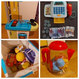 Set cucina+cassa+accessori vari