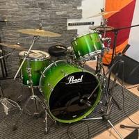 Pearl master custom Mmx emerald green fade