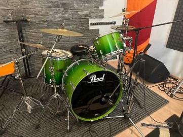 Pearl master custom Mmx emerald green fade