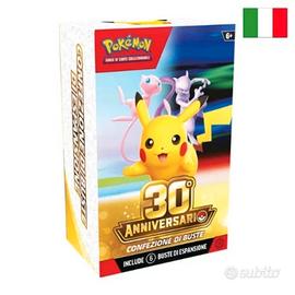Pokémon 30th Anniversary Bundle Italiano Sealed