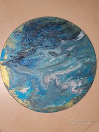 Quadro astratto The Waves 