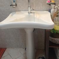  lavabo grande con colonna 