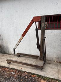 gruetta idraulica da officina