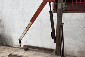 gruetta idraulica da officina