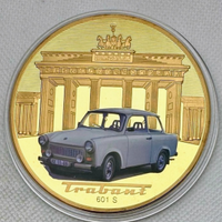 Medaglia placcata oro