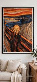 puzzle l'urlo di munch incorniciato al top