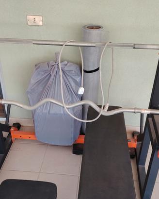 Rack + bilanciere dritto