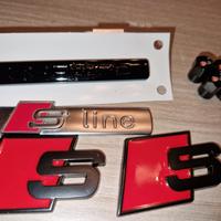  AUDI ADESIVI VARI R LINE WW QUATTRO S LINE