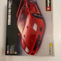 Ferrari F40 (1987) Bburago 1:18 metal kit 7032
