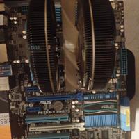 scheda madre, processore e cooler